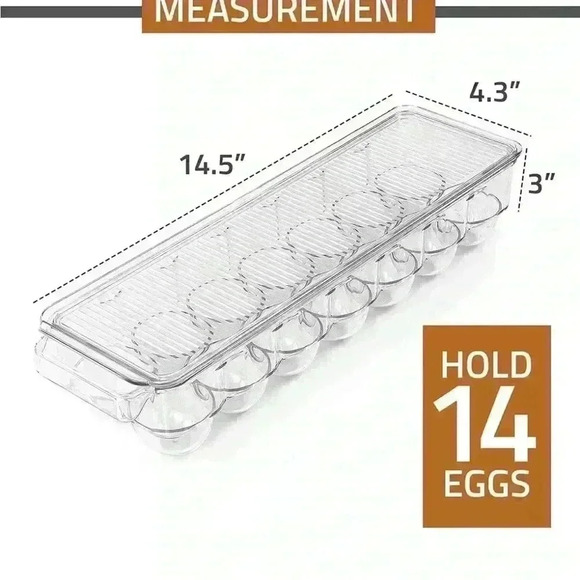 Utopia Egg Container for Refrigerator - Picture 6 of 6